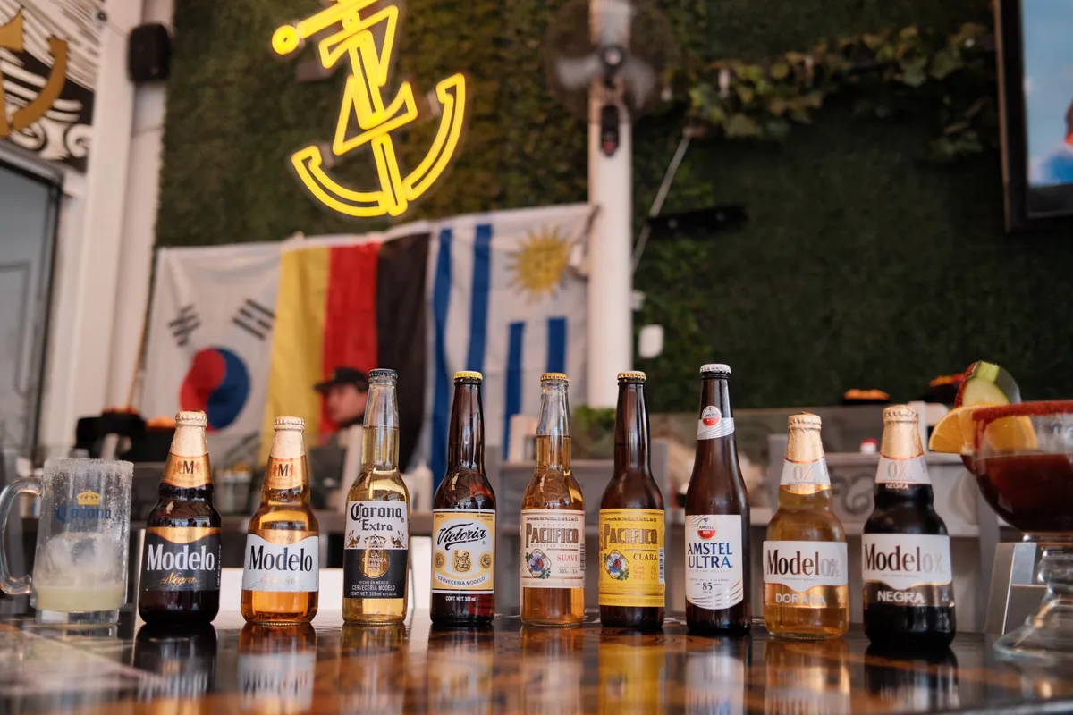 Bebidas y Cervezas en Mariscos TUZO