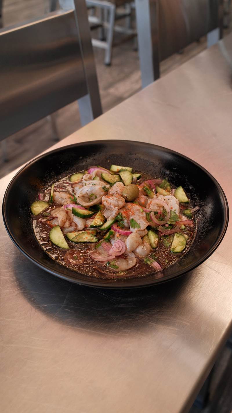 Aguachile Negro - Crudo - Mariscos TUZO