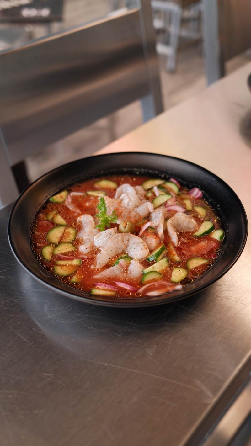 Aguachile Rojo - Mariscos TUZO
